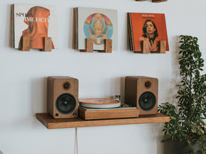 Floating Record Player Table