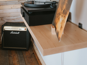 Floating Record Player Table